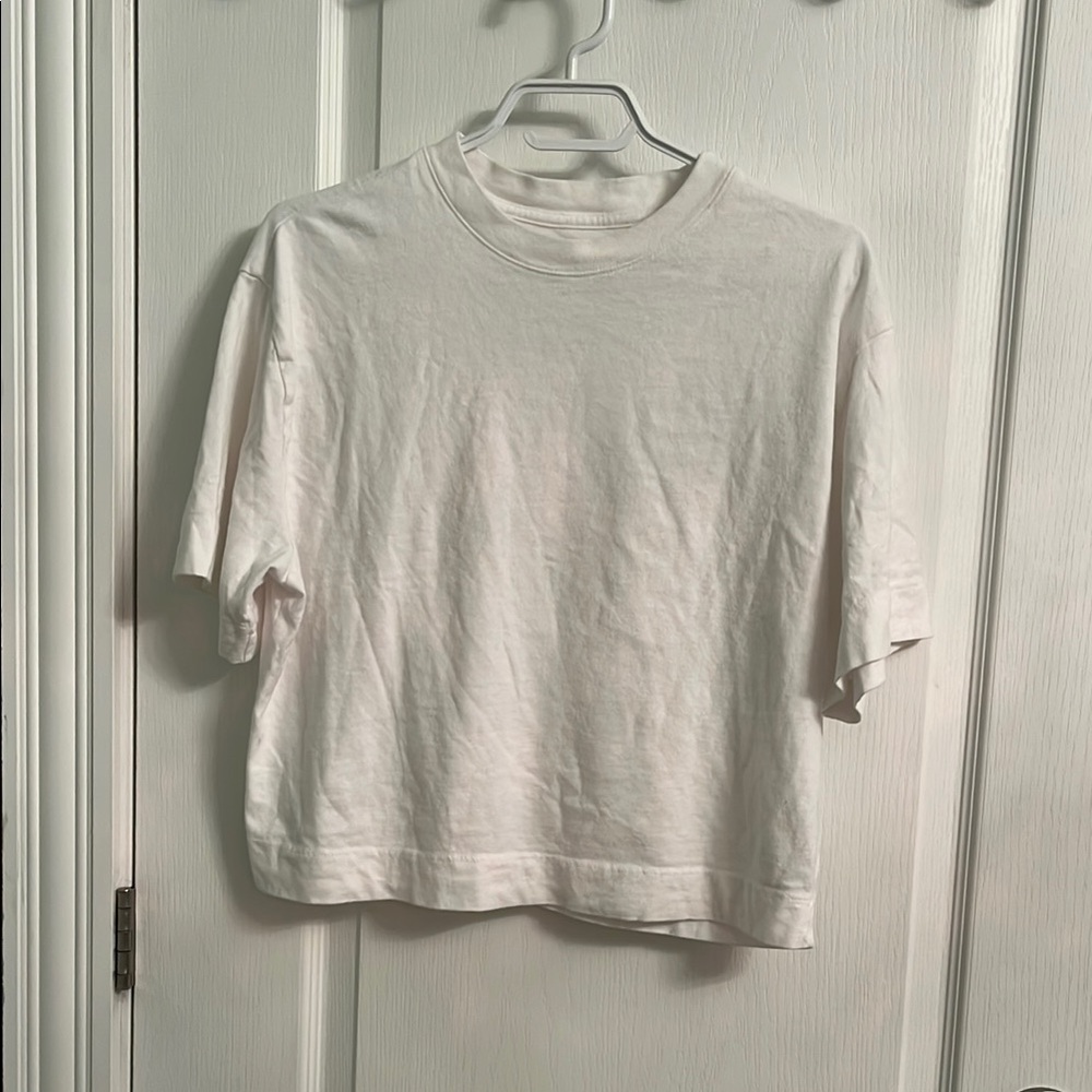 A&F Classic White T-Shirt